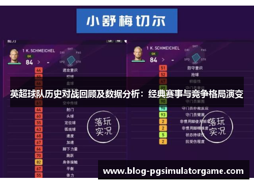 英超球队历史对战回顾及数据分析：经典赛事与竞争格局演变